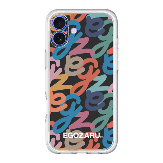 スリムプロテクションプレミアムケース［ EGOZARU - マルチスクリプト ］