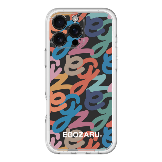 スリムプロテクションプレミアムケース［ EGOZARU - マルチスクリプト ］