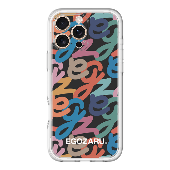 スリムプロテクションプレミアムケース［ EGOZARU - マルチスクリプト ］