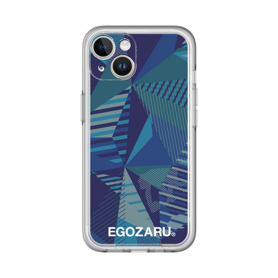 スリムプロテクションプレミアムケース［ EGOZARU - ワイドジオメトリック ］