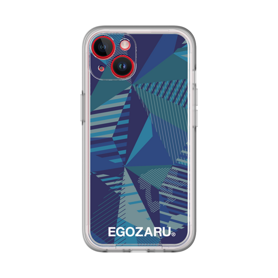 スリムプロテクションプレミアムケース［ EGOZARU - ワイドジオメトリック ］