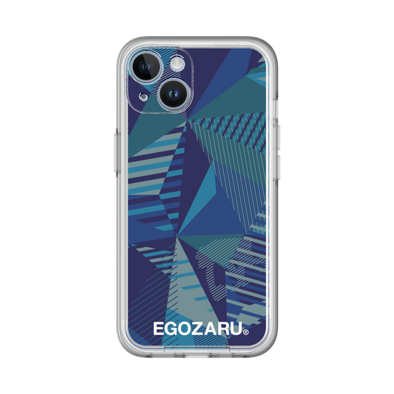 スリムプロテクションプレミアムケース［ EGOZARU - ワイドジオメトリック ］