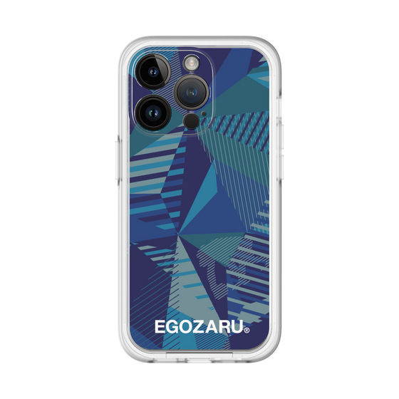 スリムプロテクションプレミアムケース［ EGOZARU - ワイドジオメトリック ］