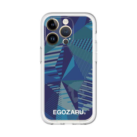 スリムプロテクションプレミアムケース［ EGOZARU - ワイドジオメトリック ］