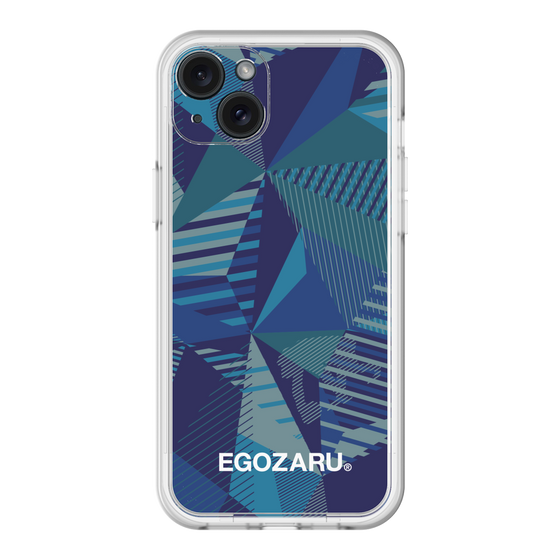 スリムプロテクションプレミアムケース［ EGOZARU - ワイドジオメトリック ］