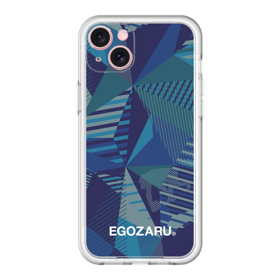 スリムプロテクションプレミアムケース［ EGOZARU - ワイドジオメトリック ］