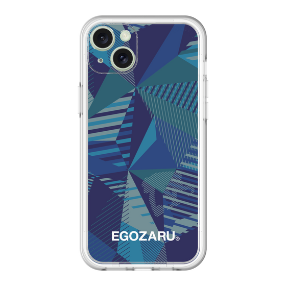 スリムプロテクションプレミアムケース［ EGOZARU - ワイドジオメトリック ］