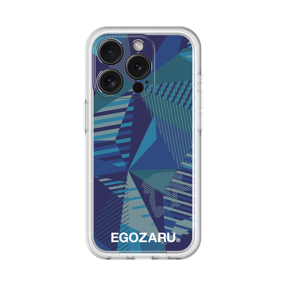 スリムプロテクションプレミアムケース［ EGOZARU - ワイドジオメトリック ］