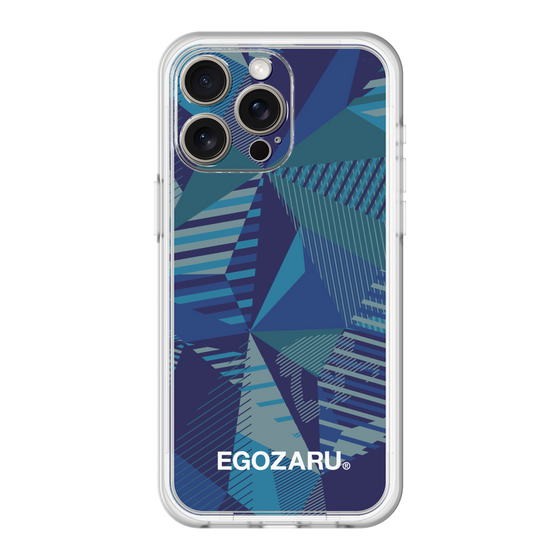 スリムプロテクションプレミアムケース［ EGOZARU - ワイドジオメトリック ］