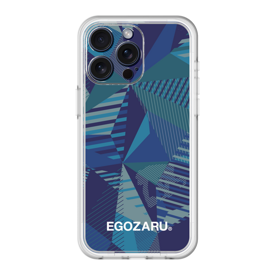 スリムプロテクションプレミアムケース［ EGOZARU - ワイドジオメトリック ］