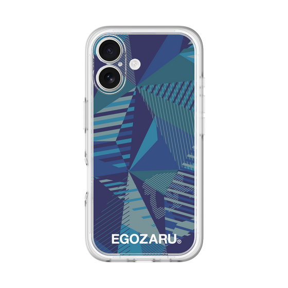 スリムプロテクションプレミアムケース［ EGOZARU - ワイドジオメトリック ］