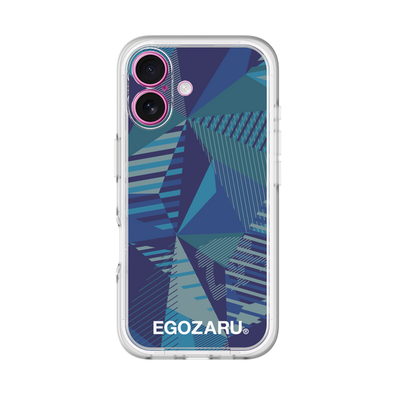 スリムプロテクションプレミアムケース［ EGOZARU - ワイドジオメトリック ］