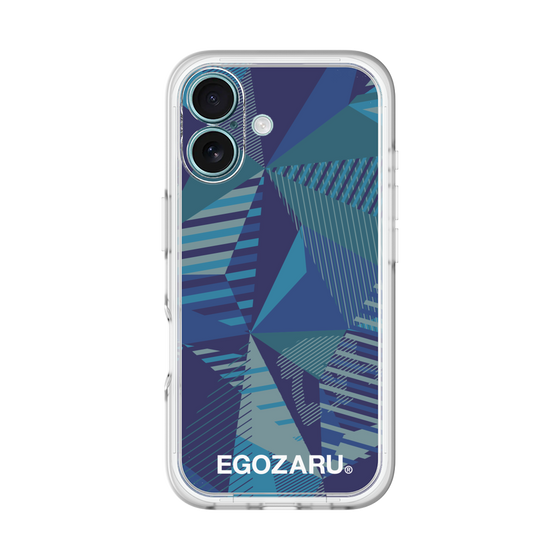 スリムプロテクションプレミアムケース［ EGOZARU - ワイドジオメトリック ］