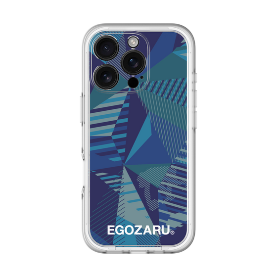 スリムプロテクションプレミアムケース［ EGOZARU - ワイドジオメトリック ］