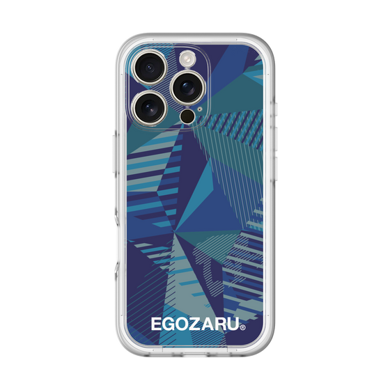 スリムプロテクションプレミアムケース［ EGOZARU - ワイドジオメトリック ］