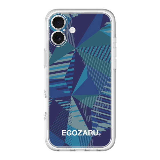 スリムプロテクションプレミアムケース［ EGOZARU - ワイドジオメトリック ］