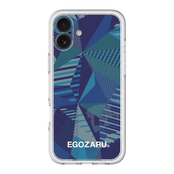 スリムプロテクションプレミアムケース［ EGOZARU - ワイドジオメトリック ］