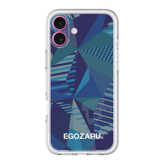 スリムプロテクションプレミアムケース［ EGOZARU - ワイドジオメトリック ］