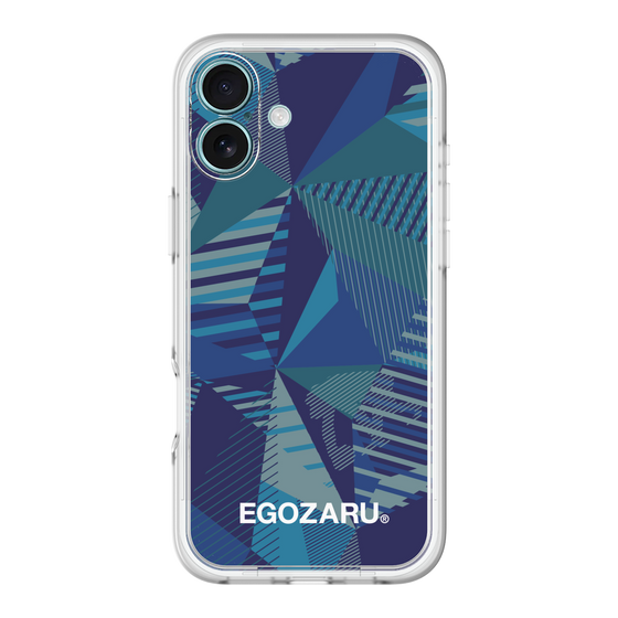 スリムプロテクションプレミアムケース［ EGOZARU - ワイドジオメトリック ］