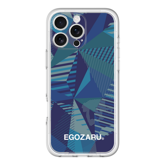 スリムプロテクションプレミアムケース［ EGOZARU - ワイドジオメトリック ］