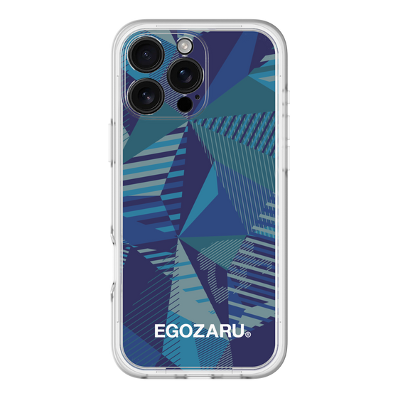 スリムプロテクションプレミアムケース［ EGOZARU - ワイドジオメトリック ］