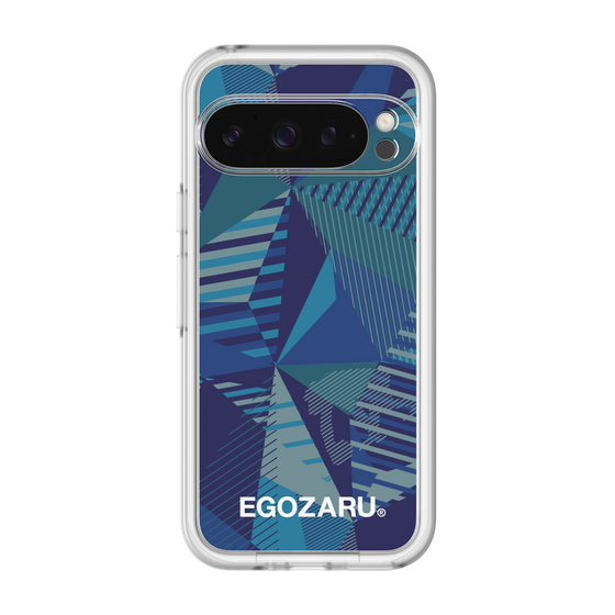 スリムプロテクションプレミアムケース［ EGOZARU - ワイドジオメトリック ］