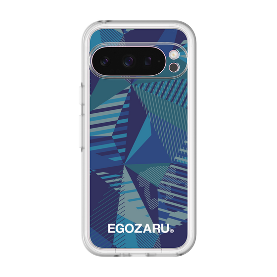 スリムプロテクションプレミアムケース［ EGOZARU - ワイドジオメトリック ］