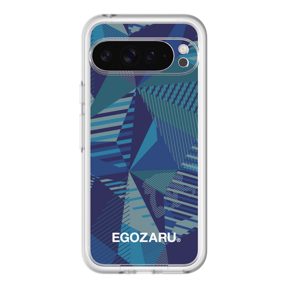 スリムプロテクションプレミアムケース［ EGOZARU - ワイドジオメトリック ］