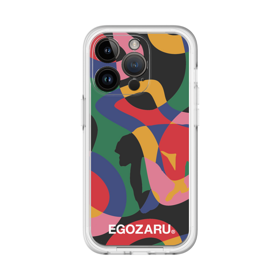 スリムプロテクションプレミアムケース［ EGOZARU - ポップパターン ］