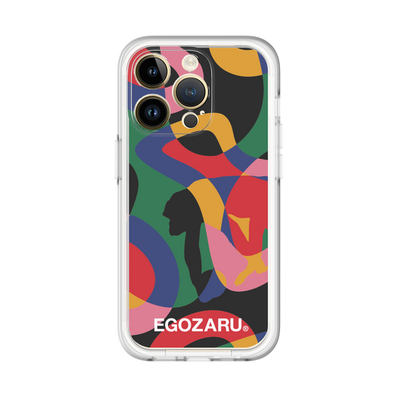 スリムプロテクションプレミアムケース［ EGOZARU - ポップパターン ］