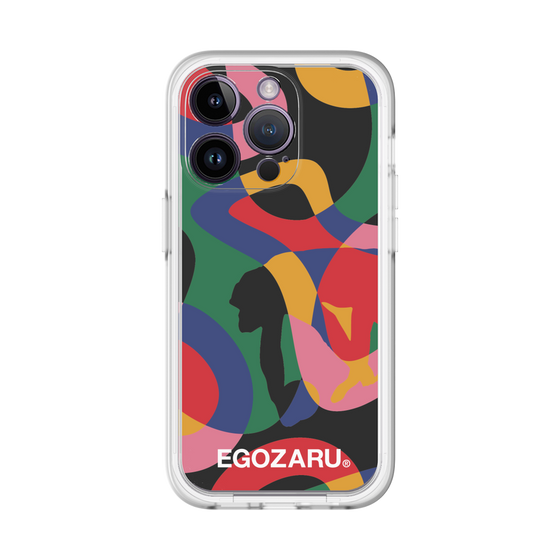 スリムプロテクションプレミアムケース［ EGOZARU - ポップパターン ］