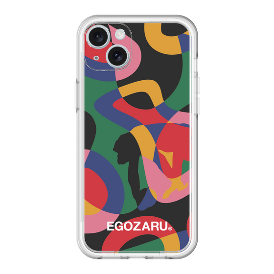 スリムプロテクションプレミアムケース［ EGOZARU - ポップパターン ］