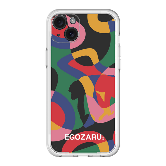 スリムプロテクションプレミアムケース［ EGOZARU - ポップパターン ］