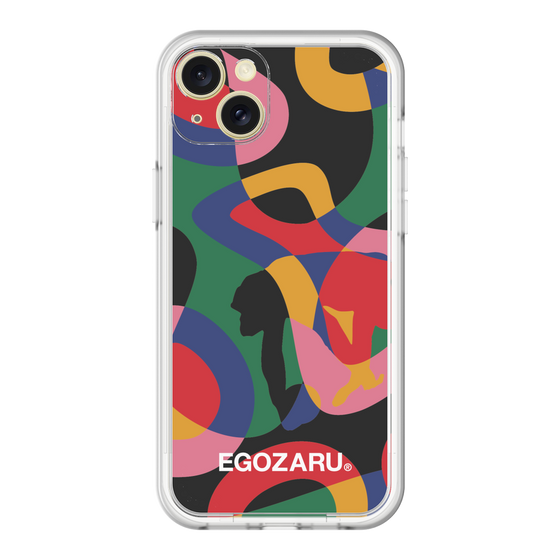 スリムプロテクションプレミアムケース［ EGOZARU - ポップパターン ］