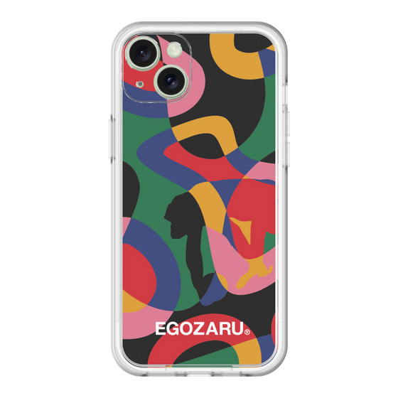 スリムプロテクションプレミアムケース［ EGOZARU - ポップパターン ］