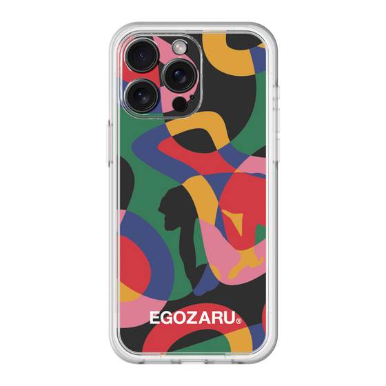 スリムプロテクションプレミアムケース［ EGOZARU - ポップパターン ］