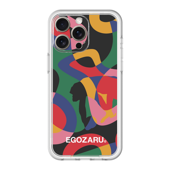 スリムプロテクションプレミアムケース［ EGOZARU - ポップパターン ］