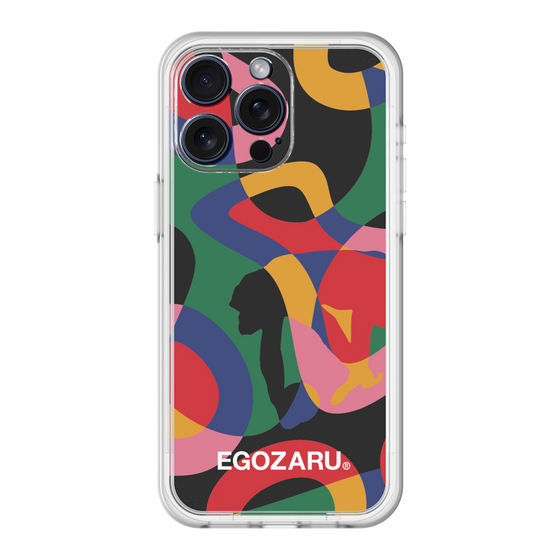 スリムプロテクションプレミアムケース［ EGOZARU - ポップパターン ］