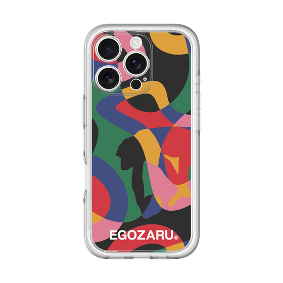 スリムプロテクションプレミアムケース［ EGOZARU - ポップパターン ］