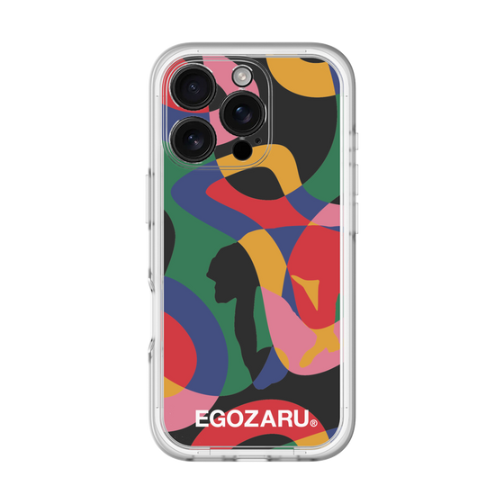 スリムプロテクションプレミアムケース［ EGOZARU - ポップパターン ］