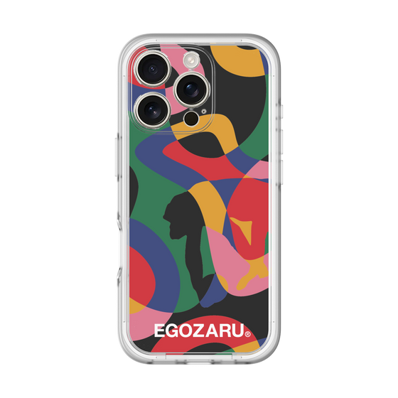 スリムプロテクションプレミアムケース［ EGOZARU - ポップパターン ］