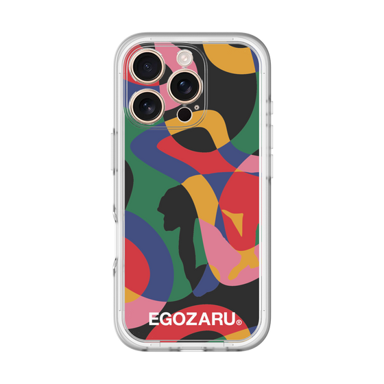 スリムプロテクションプレミアムケース［ EGOZARU - ポップパターン ］