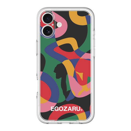 スリムプロテクションプレミアムケース［ EGOZARU - ポップパターン ］