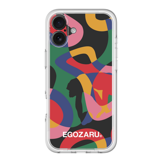 スリムプロテクションプレミアムケース［ EGOZARU - ポップパターン ］