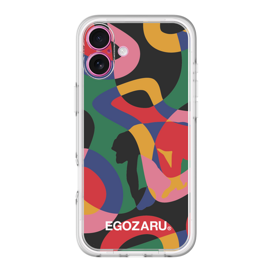 スリムプロテクションプレミアムケース［ EGOZARU - ポップパターン ］