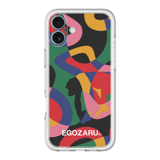 スリムプロテクションプレミアムケース［ EGOZARU - ポップパターン ］