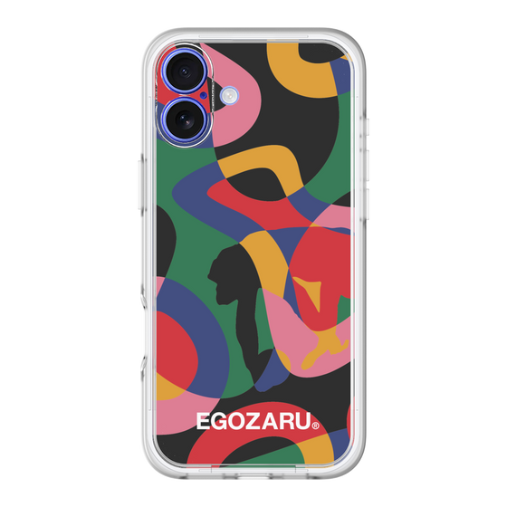 スリムプロテクションプレミアムケース［ EGOZARU - ポップパターン ］