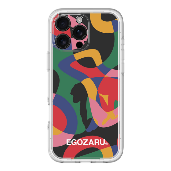 スリムプロテクションプレミアムケース［ EGOZARU - ポップパターン ］