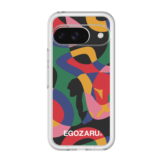 スリムプロテクションプレミアムケース［ EGOZARU - ポップパターン ］