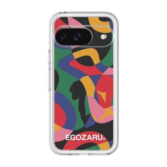 スリムプロテクションプレミアムケース［ EGOZARU - ポップパターン ］